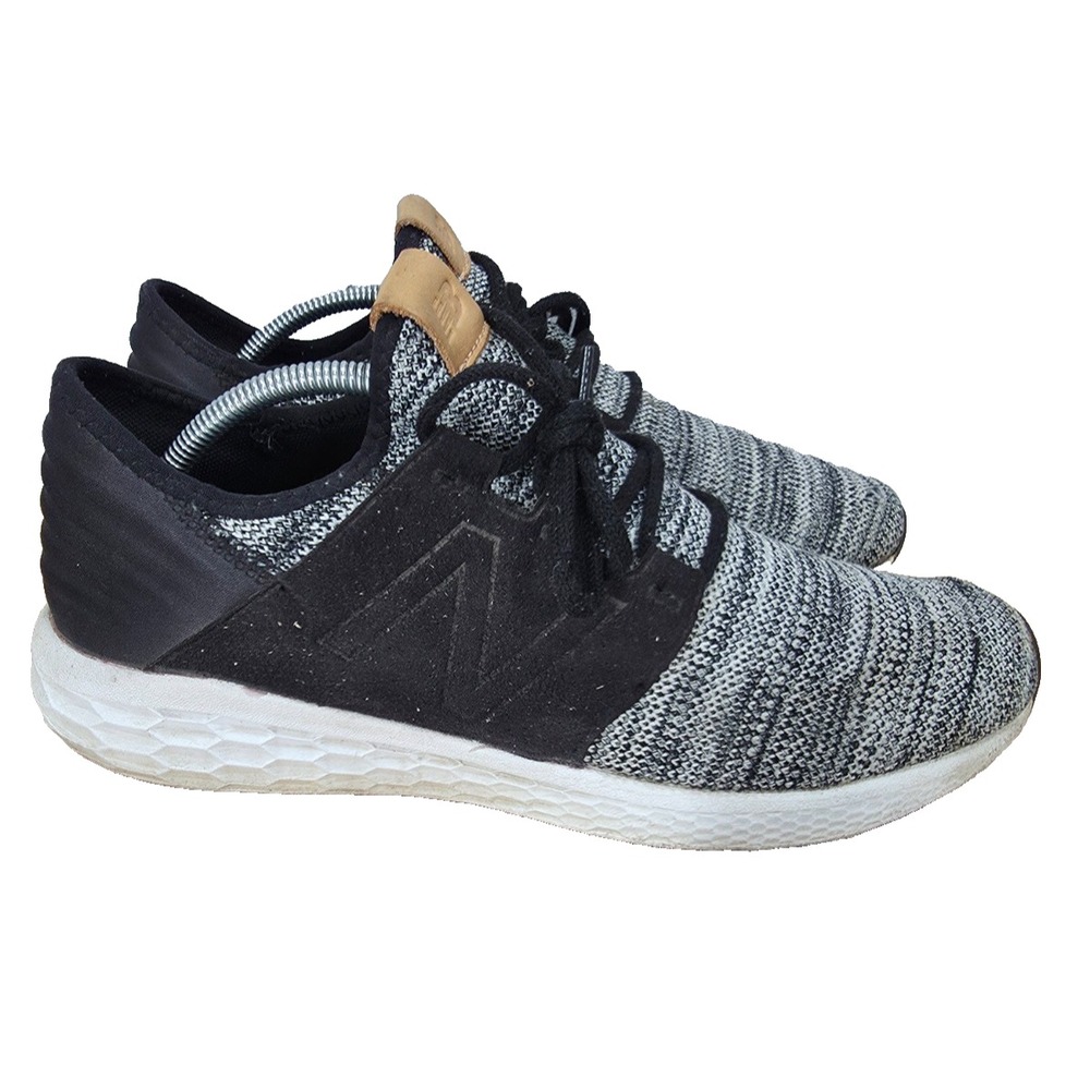 New Balance Fresh Foam Cruz Running Shoes Mens 11 D Black Gray Sneakers MCRUZKW2
